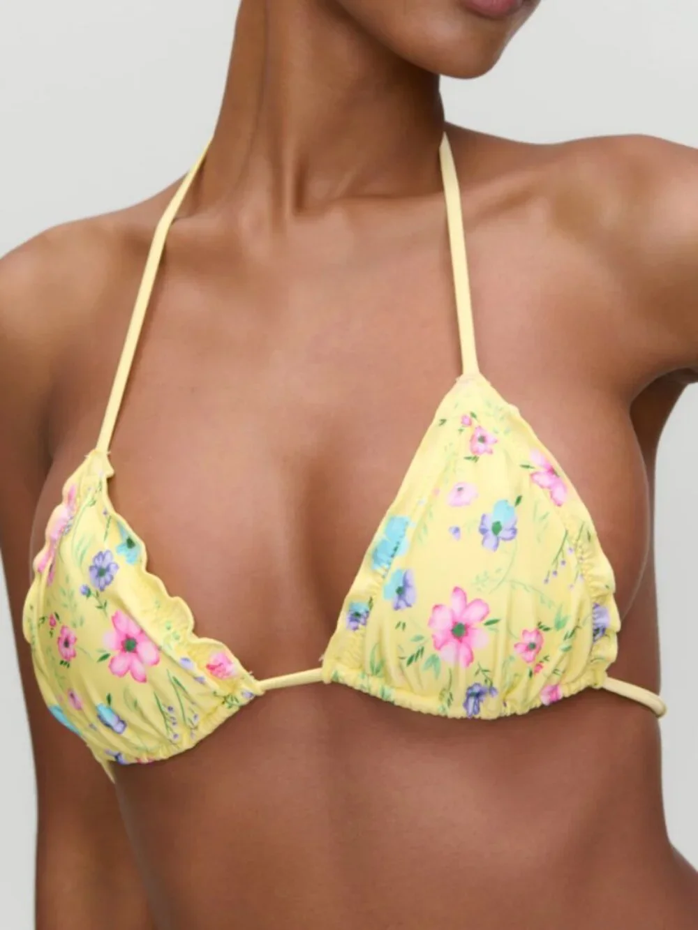 x Devon Lee Carlson Tidal Halter Bikini Top